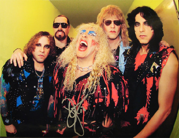 Twisted Sister autographed photo