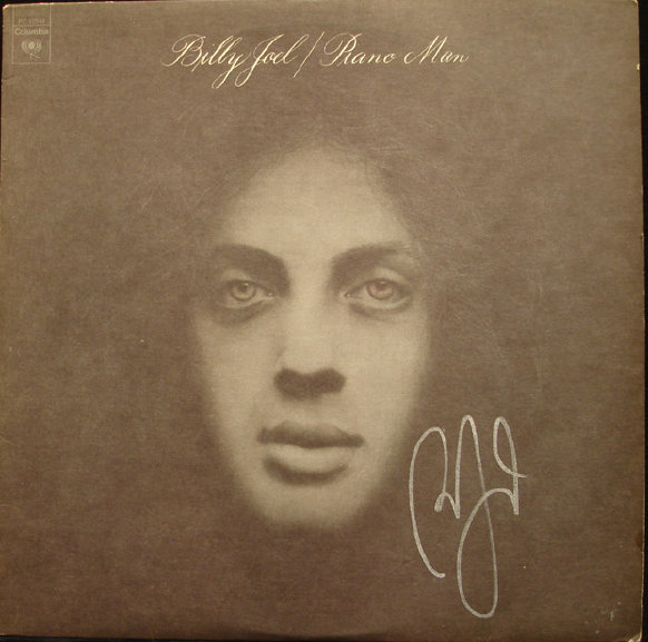 Billy Joel Autographed Album - Piano Man