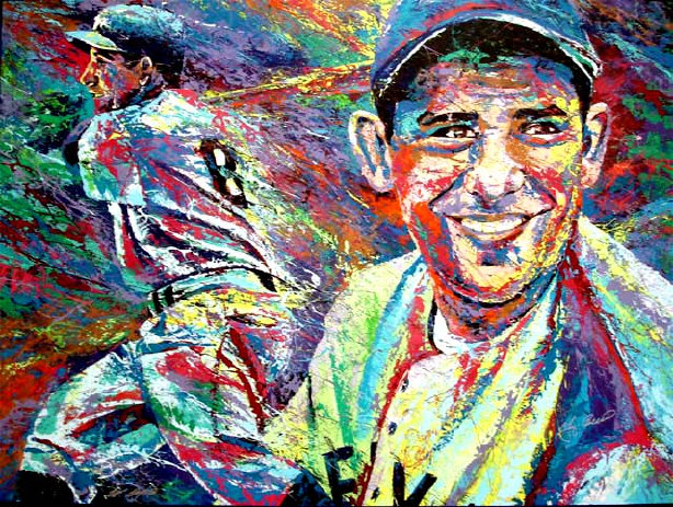 Yogi Berra Signed Art