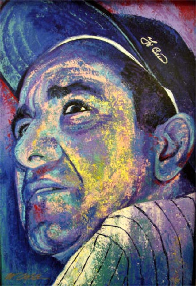 Yogi Berra Signed Giclee