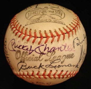 Baseball Greats Multi Signed Baseball