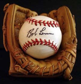 Bob Lemon Signed Baseball